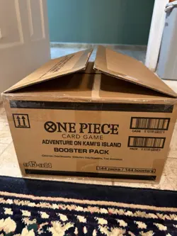 Empty Op-15 One Piece Sleeved Booster Pack Case - Image 1