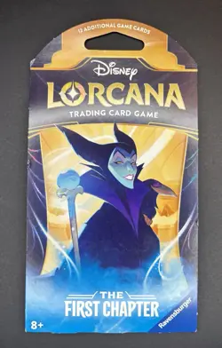 Disney Lorcana TCG The First Chapter Booster Blister Sealed (1) One Blister Pack - Image 1
