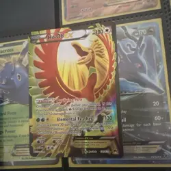 Lot Of 5 Pokemon Cards -Ho oh EX, M Aggron EX, Kyogre, gyarados, Zacian V - Image 1