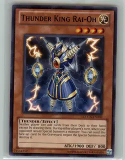 Thunder King Rai-Oh LCGX-EN203 Legendary Collection 2 Yu-Gi-Oh - Image 1
