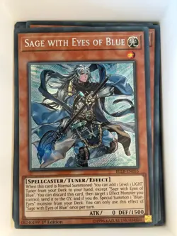 Sage with Eyes of Blue BLLR-EN055 Battles of Legend: Light's Revenge Yu-Gi-Oh NM - Image 1