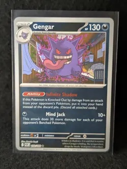 Pokemon Gengar Perfect Order Rare Reverse Holo 50/88 - Image 1