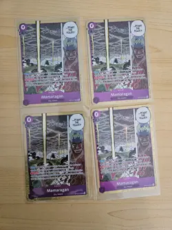 Bandai One Piece Card Game Mamaragan OP15-078 sr Lot of 4 EN - Image 1