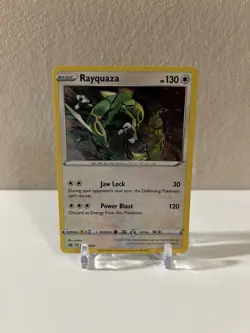 Pokemon SWSH: Sword & Shield Promo Cards Rayquaza SWSH029 Cosmos Holo English NM - Image 1