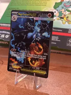 2025 Mega Charizard X ex 125/094 SIR Phantasmal Flames - Holy grail Card - Image 3