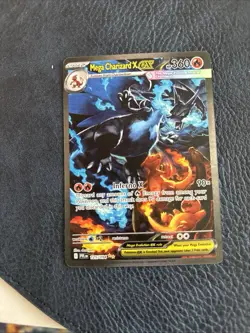 2025 Mega Charizard X ex 125/094 SIR Phantasmal Flames - Holy grail Card - Image 5