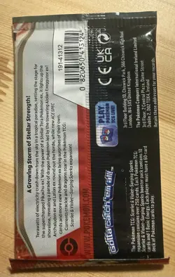 Pokemon TCG Scarlet & Violet—Surging Sparks Booster Pack 1 Pack (10 Cards) - Image 4