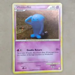 Wobbuffet Holo 13/123 HeartGold SoulSilver Base Set Pokemon Card NM Near Mint - Image 1