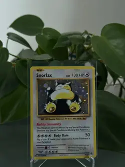 Pokemon card Snorlax XY179 Promo Cosmos Holo SNORLAX GX BOX - Image 1