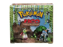 Pokemon EMPTY 1st Edition Neo Discovery Booster Box (No packs, no cards) - Image 1