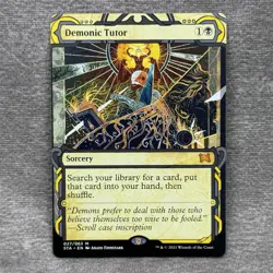 MTG Demonic Tutor Strixhaven Mystical Archive STA #27 Non-Foil NM Magic Card - Image 1