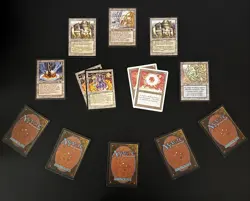 9 MTG Vintage Card Lot + 5 FREE Bonus Cards - Image 1