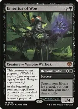Emeritus of Woe - SEOFS MTG - Light Play - Image 1