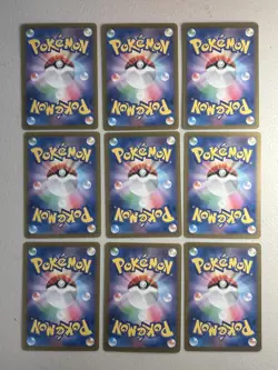 Pokemon Japanese Terastal Festival ex Eeveelution RR 9 Card Set NM - Image 2