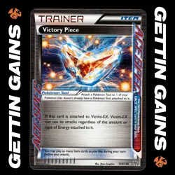 Victory Piece - 130/135 - ACE Spec - Plasma Storm - Pokemon Card - NM/M - Image 1