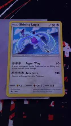 Pokemon TCG Shining Lugia SM82 SM Promo Holo Card ENG | SEND OFFERS - Image 3
