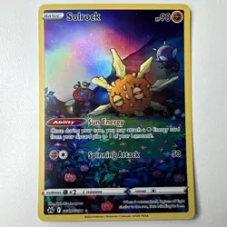 Pokemon TCG Solrock GG15/GG70 SWSH: Crown Zenith: Galarian Gallery Holo NM - Image 1