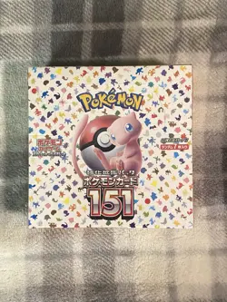 **SEALED/NEW** 151 Japanese Booster Box SV2a Scarlet Violet Pokemon TCG - Image 1