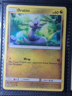 Pokemon TCG Dragon Majesty - Dratini 34/70 - Common Non-Holo Card English NM/LP - Image 1