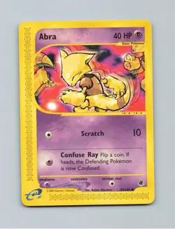 Abra 93/165 Common Expedition Base Set Pokemon Near Mint - Image 1