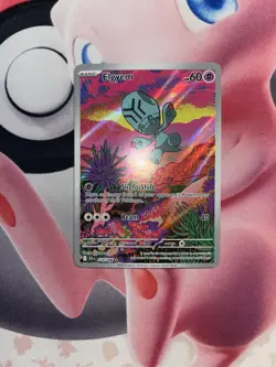 Pokemon Elgyem 120/086 Black Bolt Illustration Rare Holo Near Mint - Image 1
