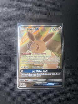 Pokemon TCG Eevee GX SM233 SM Promo Holo English Basic GX 160HP - Image 1
