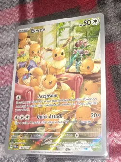 Pokemon Twilight Masquerade - Eevee 188/167 Sv06 Illustration Rare Holo - Image 4