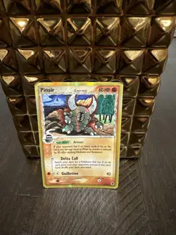 Pokemon Pinsir Delta Species Dragon Frontiers 9/101 60HP Reverse Holo Rare - Image 1