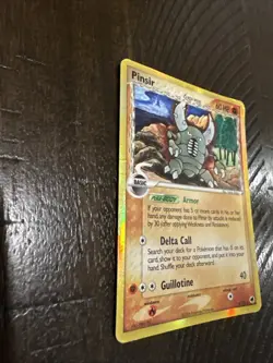 Pokemon Pinsir Delta Species Dragon Frontiers 9/101 60HP Reverse Holo Rare - Image 3
