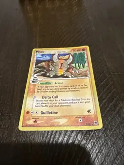 Pokemon Pinsir Delta Species Dragon Frontiers 9/101 60HP Reverse Holo Rare - Image 4