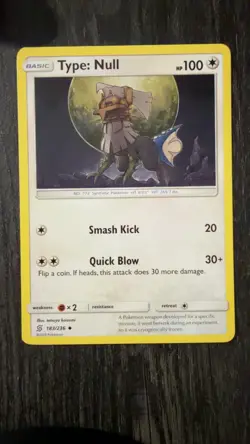 Type: Null 183/236 Uncommon Unified Minds Pokemon Near Mint - Image 1