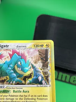 Pokemon TCG EX Dragon Frontiers Feraligatr 2/101 Holo English - Image 4