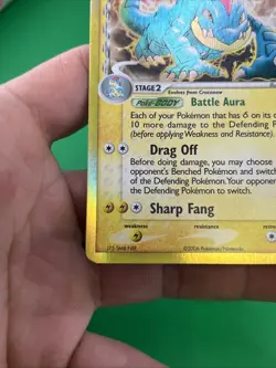 Pokemon TCG EX Dragon Frontiers Feraligatr 2/101 Holo English - Image 5