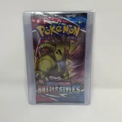 Pokemon TCG Battle Styles Booster Pack - 10 Cards Factory Sealed TYRANITAR! - Image 1