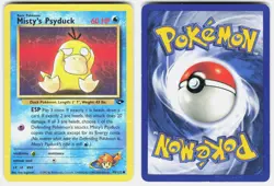 Misty's Psyduck 90/132 Common Gym Challenge Pokemon Unlimited Moderately Played - Image 1