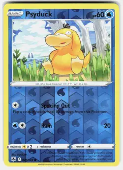 Psyduck 028/189 Common Astral Radiance Pokemon Reverse Holo Near Mint - Image 2