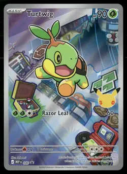 Turtwig 040 Holo Promo ME: Mega Evolution Promo Pokemon Holo NM - Image 1
