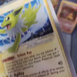 Pokemon TCG Jolteon Gold Star 101/108 World Championships MP/HP - Image 3
