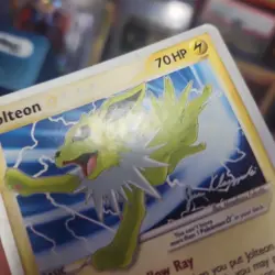 Pokemon TCG Jolteon Gold Star 101/108 World Championships MP/HP - Image 4