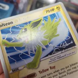 Pokemon TCG Jolteon Gold Star 101/108 World Championships MP/HP - Image 5