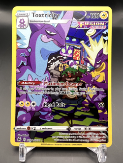 TOXTRICITY GG09/GG70 CROWN ZENITH RARE POKEMON TCG GALARIAN GALLERY Near Mint - Image 1