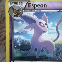 The Pokemon Company Pokemon TCG Espeon 48/108 Dark Explorers Reverse Holo Rare - Image 5