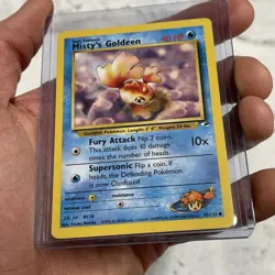 Pokemon Gym Heroes 85/132 Misty's Goldeen Nintendo Vintage Vtg Card NM Near Mint - Image 2