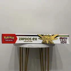 151 Zapdos ex Collection Box 4 Packs Scarlet & Violet Pokemon TCG **SEALED/NEW** - Image 3