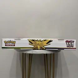151 Zapdos ex Collection Box 4 Packs Scarlet & Violet Pokemon TCG **SEALED/NEW** - Image 4