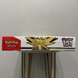 151 Zapdos ex Collection Box 4 Packs Scarlet & Violet Pokemon TCG **SEALED/NEW** - Image 5