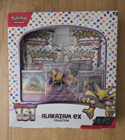 Pokemon 151 Alakazam Ex Box Factory Sealed - Image 1
