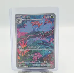 Pokemon TCG Gloom 198/197 SV03 Obsidian Flames IR Holo Full Art EN HP 80 - Image 1