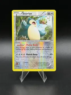 Snorlax 118/162 *Reverse Holo* XY BREAKthrough Pokemon TCG - Image 1
