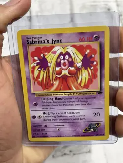 Sabrina's Jynx 57/132 Gym Challenge Regular Uncommon Pokemon NM/MT Vintage Card - Image 1